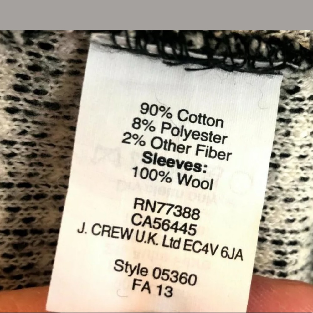 Madewell Textured Raglan Pullover Sweater - Picture 5 of 6